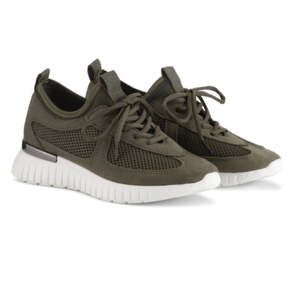 Ilse Jacobsen Deep Olive Green Tulip Sneaker 4175 Womens Sz US 9.5 - 10 / EU 40